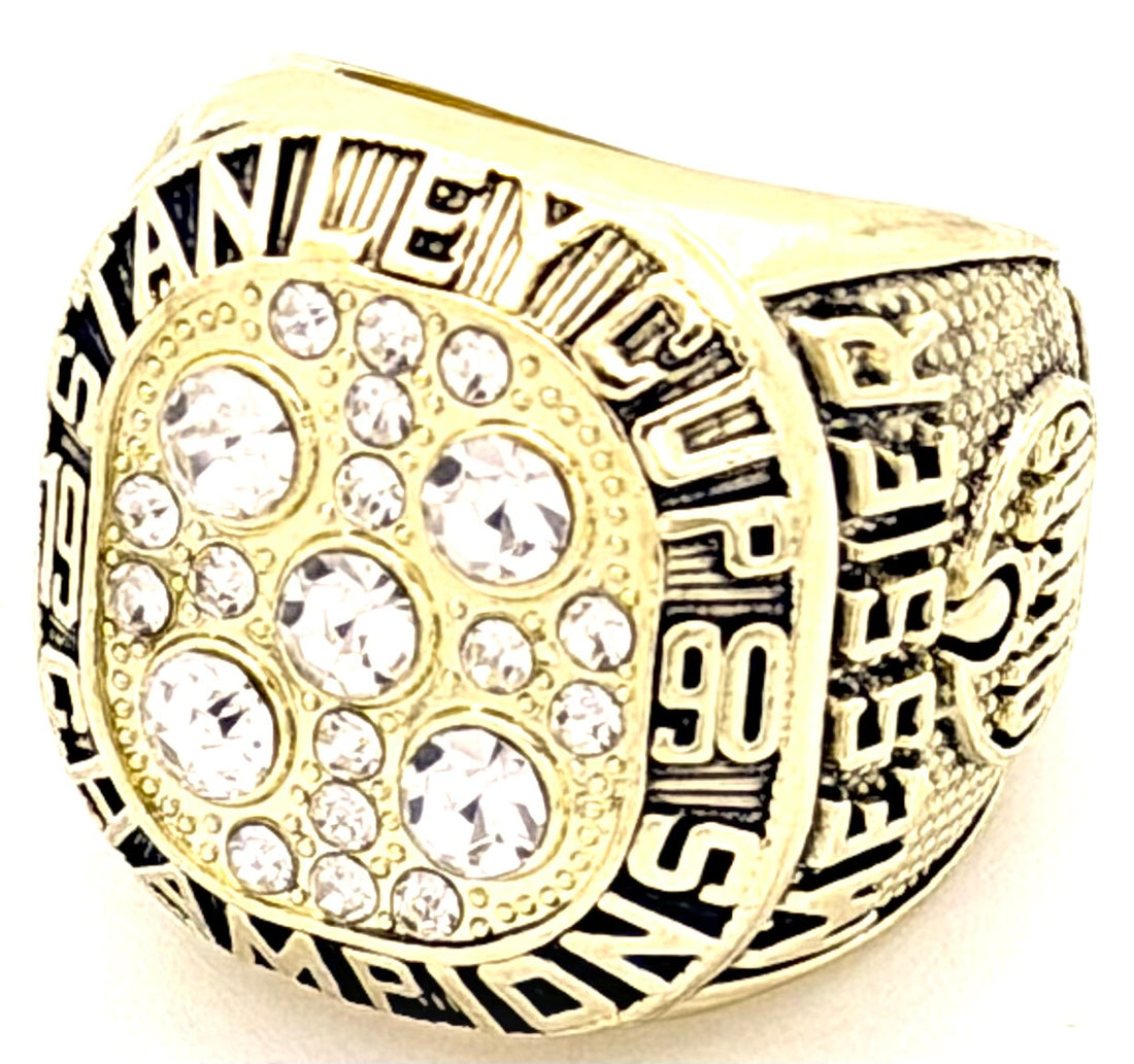 NHL / 1990 Edmonton Oilers Stanley Cup Championship Ring