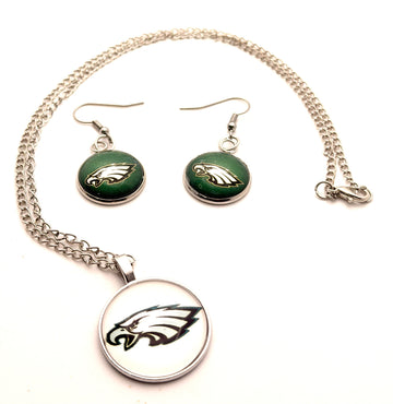 Earrings & Necklace
 / Philadelphia Eagles
