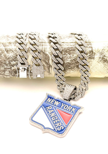 NHL / New York Rangers Hip Hop NECKLECE