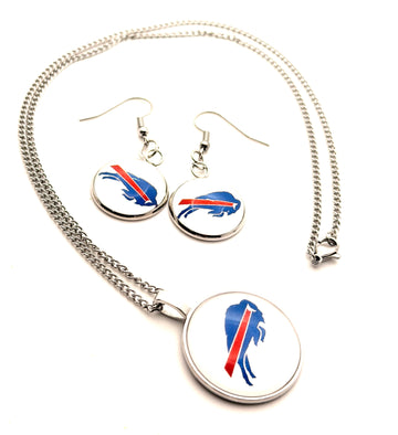 Earrings & Necklace
 / Buffalo Bills