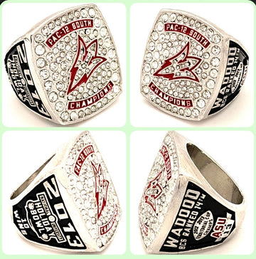 NCAA / 2013 ASU Arizona state University Pac-12 South Champions Holiday Bowl Ring