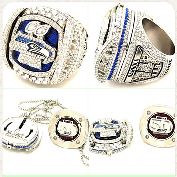 NFL Sam Darnold/ 2025-2026 Seattle Seahawks Championship ring / Twist Stily