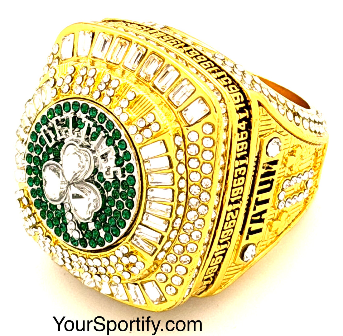 NBA / Boston Celtics 2024 Championship Ring / Gold Plated