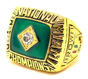 NCAA / 1987 Miami Hurricanes Championship Ring
