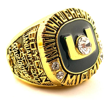 NCAA / 2002 Miami Hurricanes Championship Ring