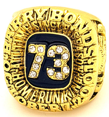 MLB / San Francisco Giants Barry Bonds 2001 Home Run Champion 73 HOME RUNS Rare Championship Ring