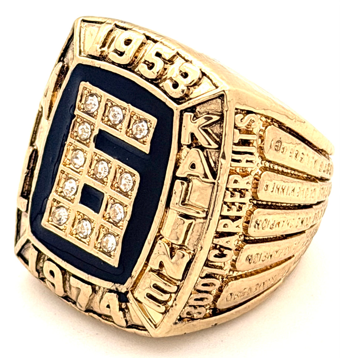 MLB / 1953-1974 AL KALINE DETROIT TIGERS MLB BASEBALL HALL OF FAME RING