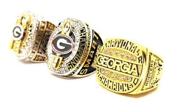 NCAA / 1980 2021 2022 Georgia Bulldogs Championship Rings set