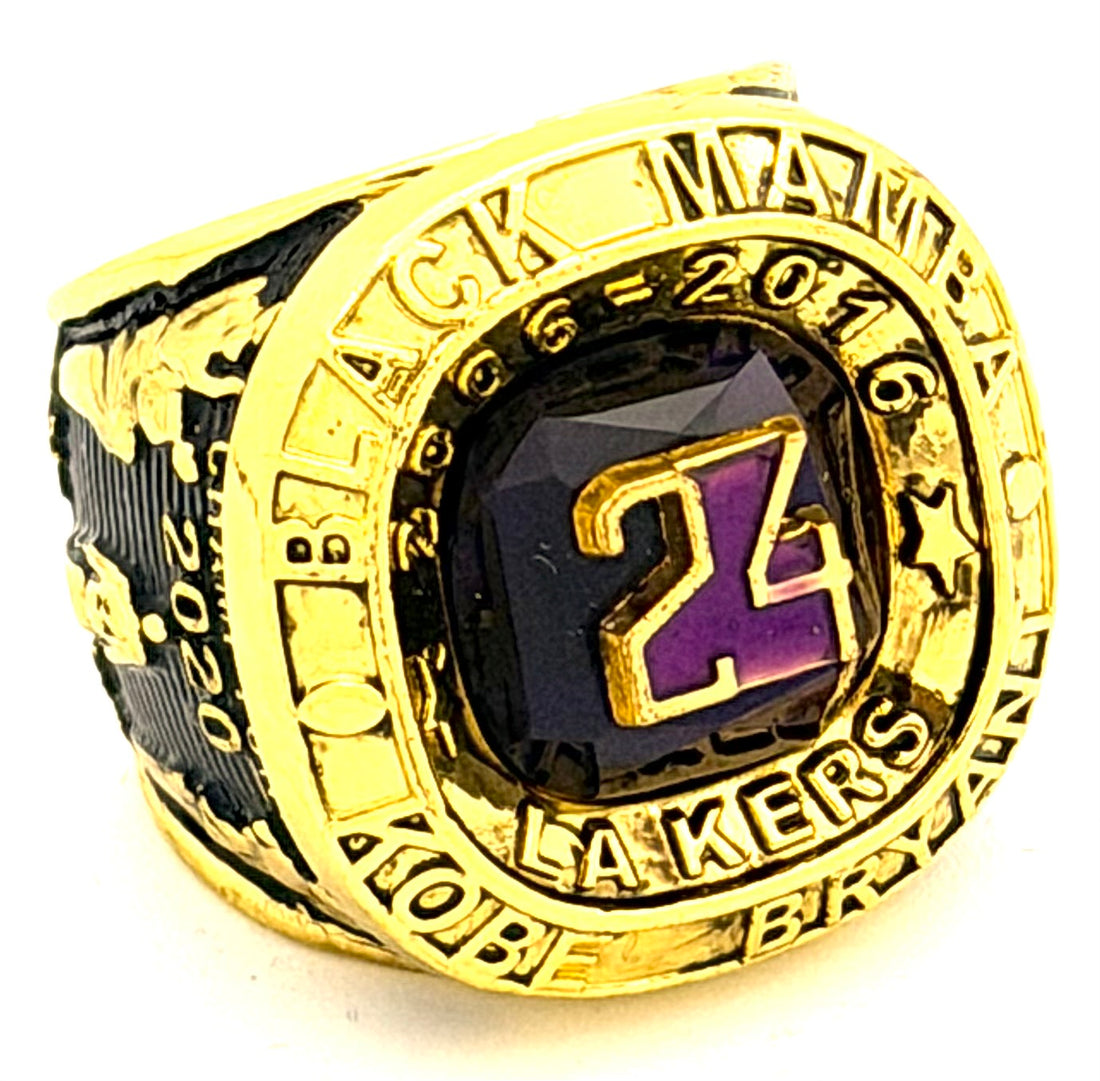 NBA / Los Angeles Lakers 2006-2016 Kobe Bryant retired #24 Championship Ring