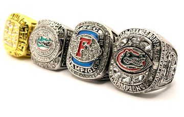 NCAA / 1996 2006 2008 2019 Florida Gators 🐊 Championship Rings Set
