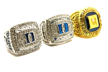 NCAA / 2001 , 2010 , 2015 Duke Blue Devils Championship Rings Set