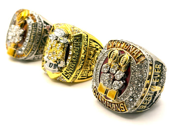 NCAA / 2016 2017 2018 Clemson Tigers Championship Rings Set