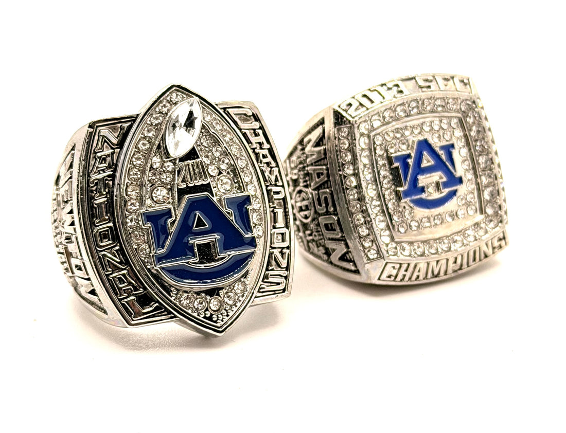 NCAA / 2010 and 2013 Auburn Tigers Championship Rings Set