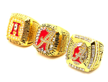 NCAA / 1992 2009 2011 Alabama Crimson Tide Championship Rings Set