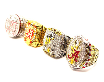 NCAA / 2012 2015 2017 2020 Alabama Crimson Tide Championship Rings Set