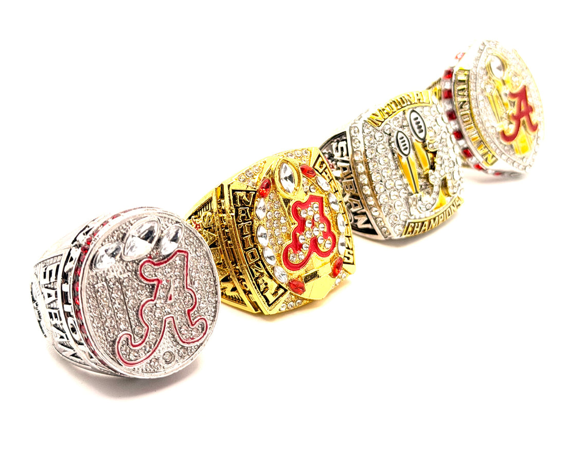 NCAA / 2012 2015 2017 2020 Alabama Crimson Tide Championship Rings Set