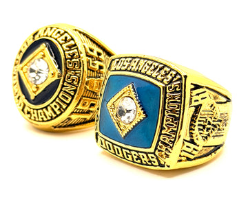 MLB / 1959 AND 1981 Los Angeles Dodgers World Series Championship Rings Set
