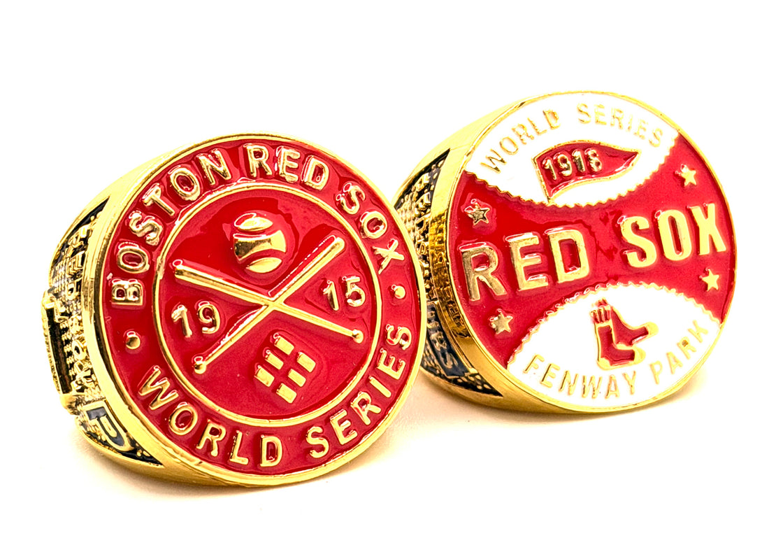 MLB / 1915 And 1918 Boston Red Sox  World Series Championship Rings Set