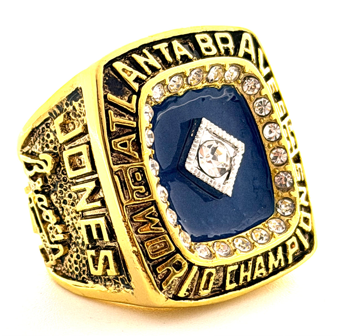 MLB / 1995 Atlanta Braves World Series Championship Ring / Cheaper Jones
