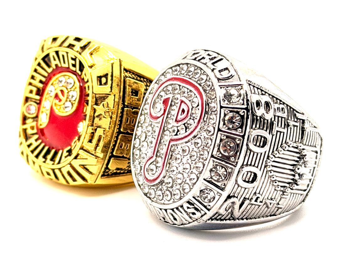 MLB / 1980 AND 2008 Philadelphia Phillies World Series Championship Rings Set