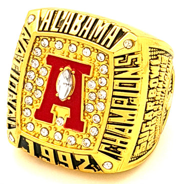 NCAA / 1992 Alabama Crimson Tide Championship Ring