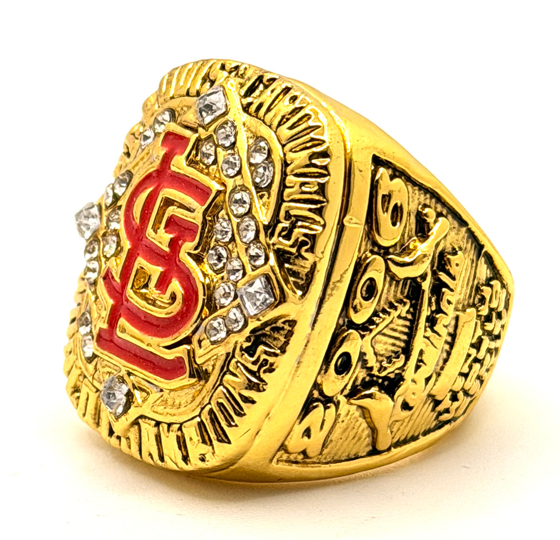 MLB / 2006 St. Louis Cardinals World Series Championship Ring / Molina
