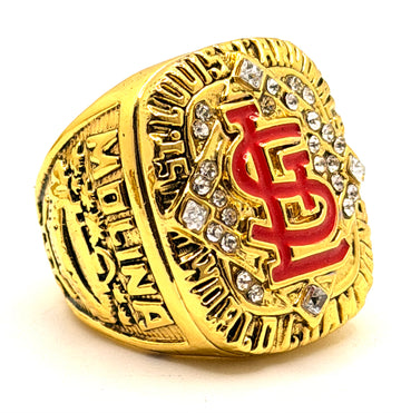MLB / 2006 St. Louis Cardinals World Series Championship Ring / Molina