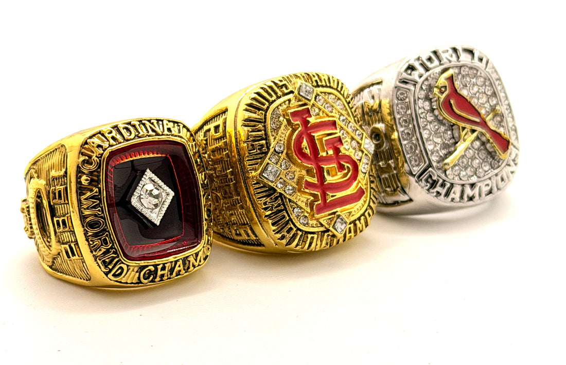 MLB / 1982 2006 2011 St. Louis Cardinals World Series Championship Rings Set