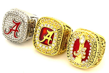 NCAA / 2015 2016 2017 Alabama Crimson Tide Championship Rings Set