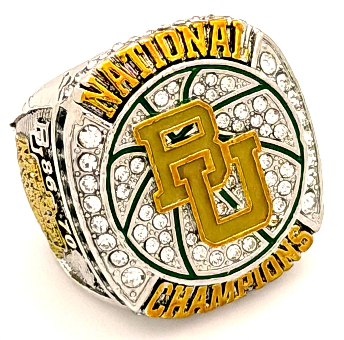NCAA / 2021 Baylor Bears National Championship Replica Ring / Jared Butler