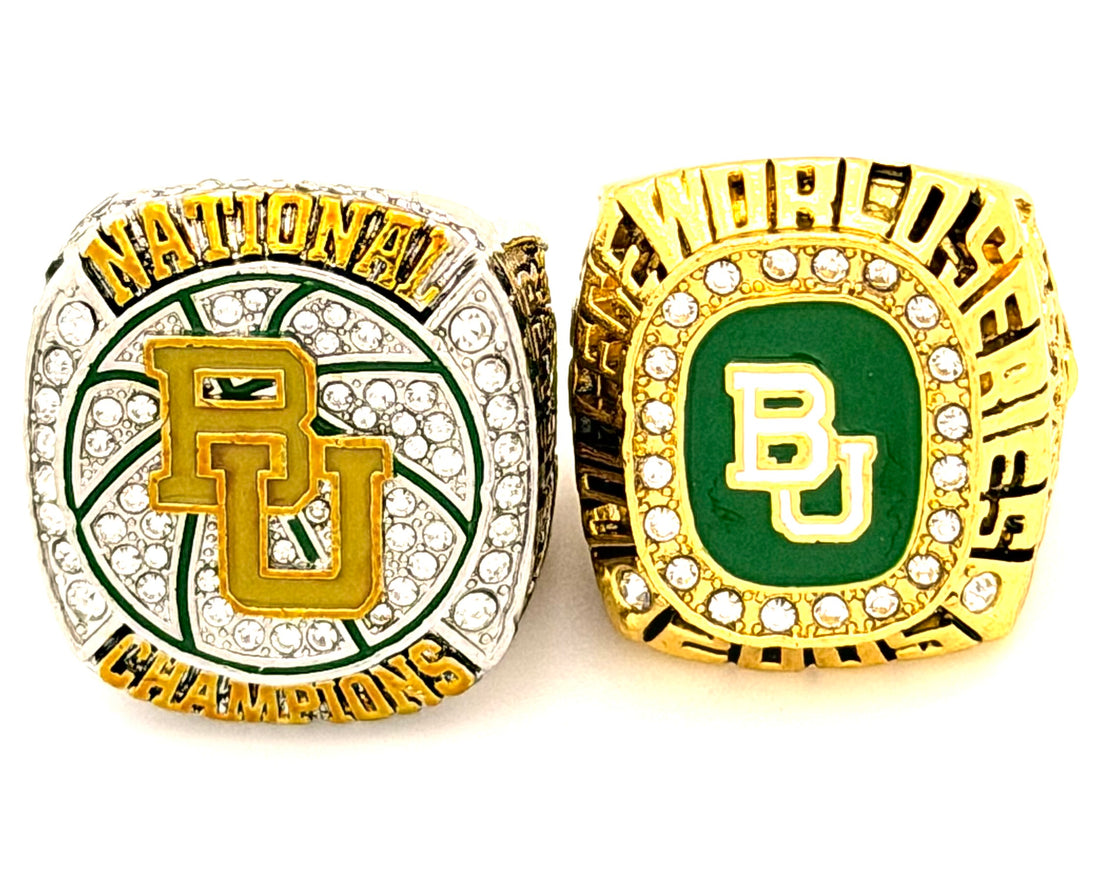 NCAA / 2005 and 2021 Baylor Bears National Championship Replica Rings set