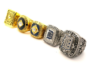 MLB / 1945 1968 1984 2006 2012 Detroit Tigers World Series Championship RingS Set