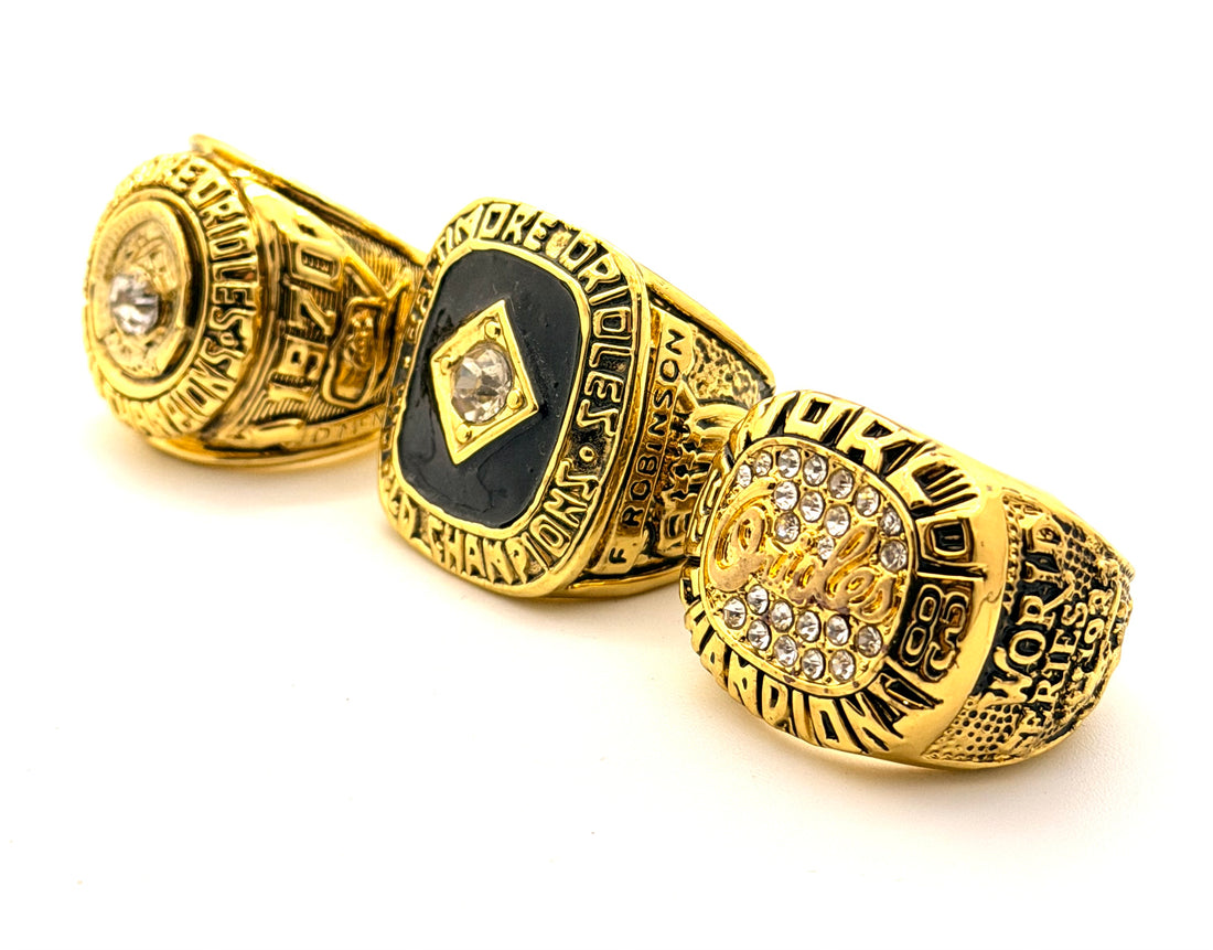 MLB / 1966 1970 1983 Baltimore Orioles World Series Championship Rings Set