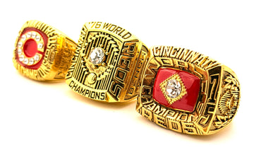 MLB / 1975 1976 1990 Cincinnati Reds World Series Championship Rings Set