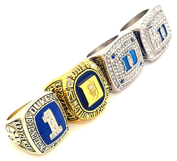 NCAA / 1991-1992 , 2001 , 2010 , 2015 Duke Blue Devils Championship Rings Set