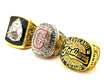 MLB / 1948 2016 2016  Cleveland Indians ( Guardians ) World Series Championship Rings Set