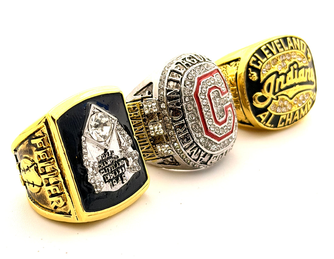 MLB / 1948 2016 2016  Cleveland Indians ( Guardians ) World Series Championship Rings Set