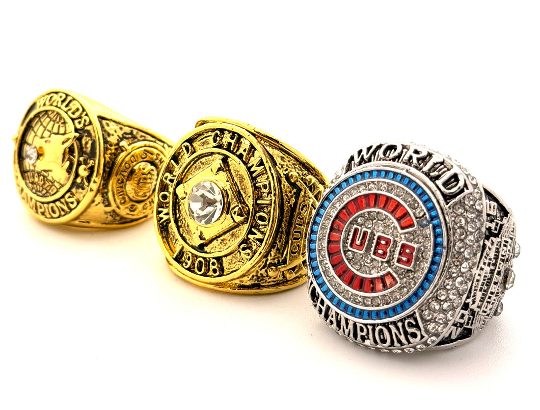 MLB - 1907 1908 2016 Chicago Cubs World Series Championship Rings Set