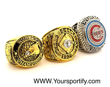 MLB - 1907 1908 2016 Chicago Cubs World Series Championship Rings Set