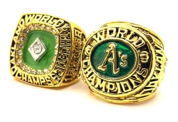 MLB - 1974 and 1989 Oakland Athletics A’S World Series Championship Rings Set
