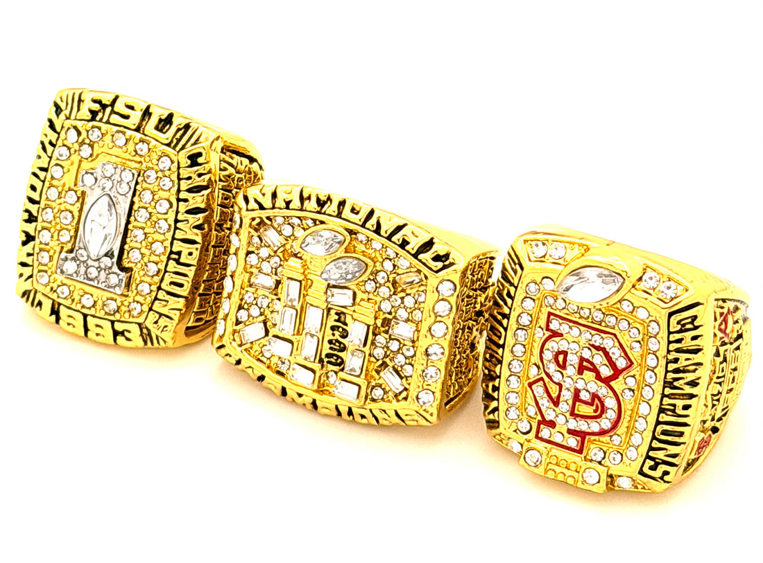 NCAA / 1993 1999 2013 Florida State ( FSU ) Seminoles Championship Rings Set