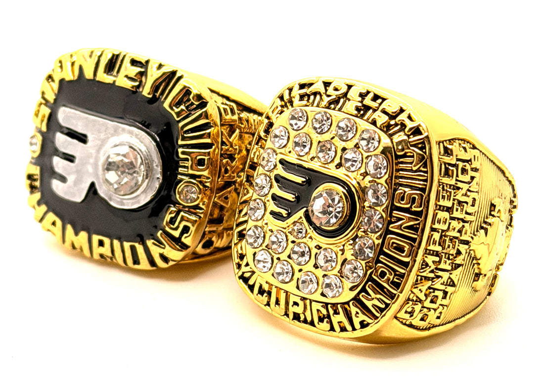NHL / 1974 and 1975 Philadelphia Flyers Stanley Cup Championship Rings set