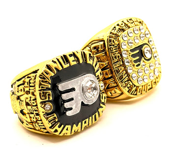 NHL / 1974 and 1975 Philadelphia Flyers Stanley Cup Championship Rings set