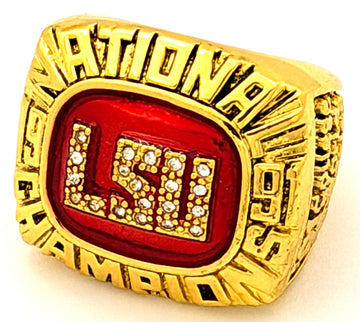 NCAA / 1991 LSU Tigers Championship Ring / Canevari