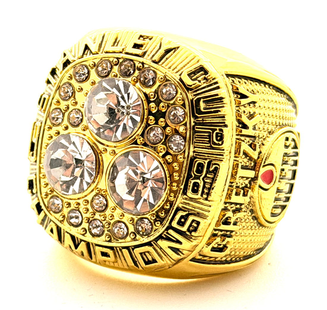 NHL / 1987 Edmonton Oilers Stanley Cup Championship Ring