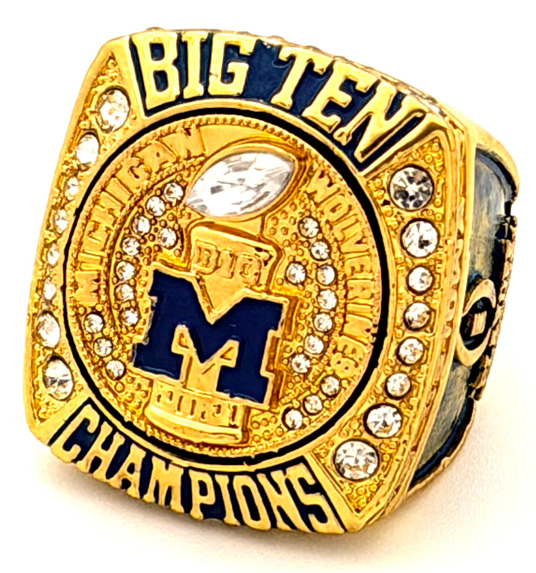 NCAA / 2021 Michigan Wolverines  Big 10 Championship Ring / Harbaugh