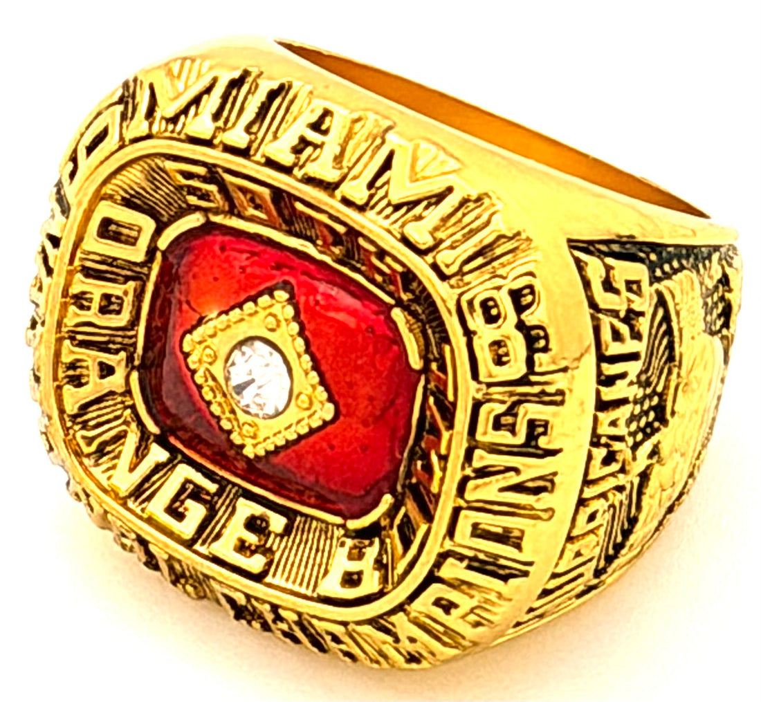 NCAA / 1983 Miami Hurricanes Championship Ring / Hirsch