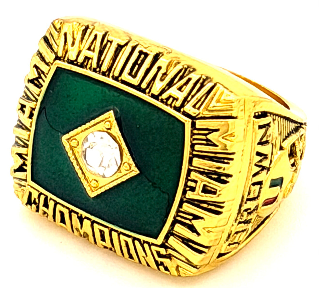NCAA / 1987 Miami Hurricanes Championship Ring