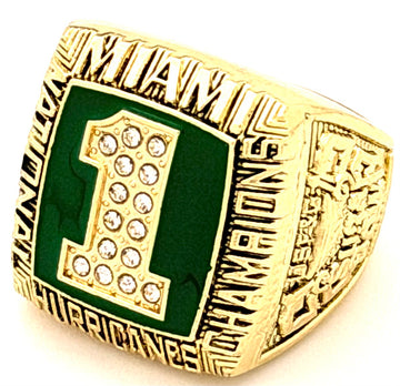 NCAA / 1989 Miami Hurricanes Championship Ring