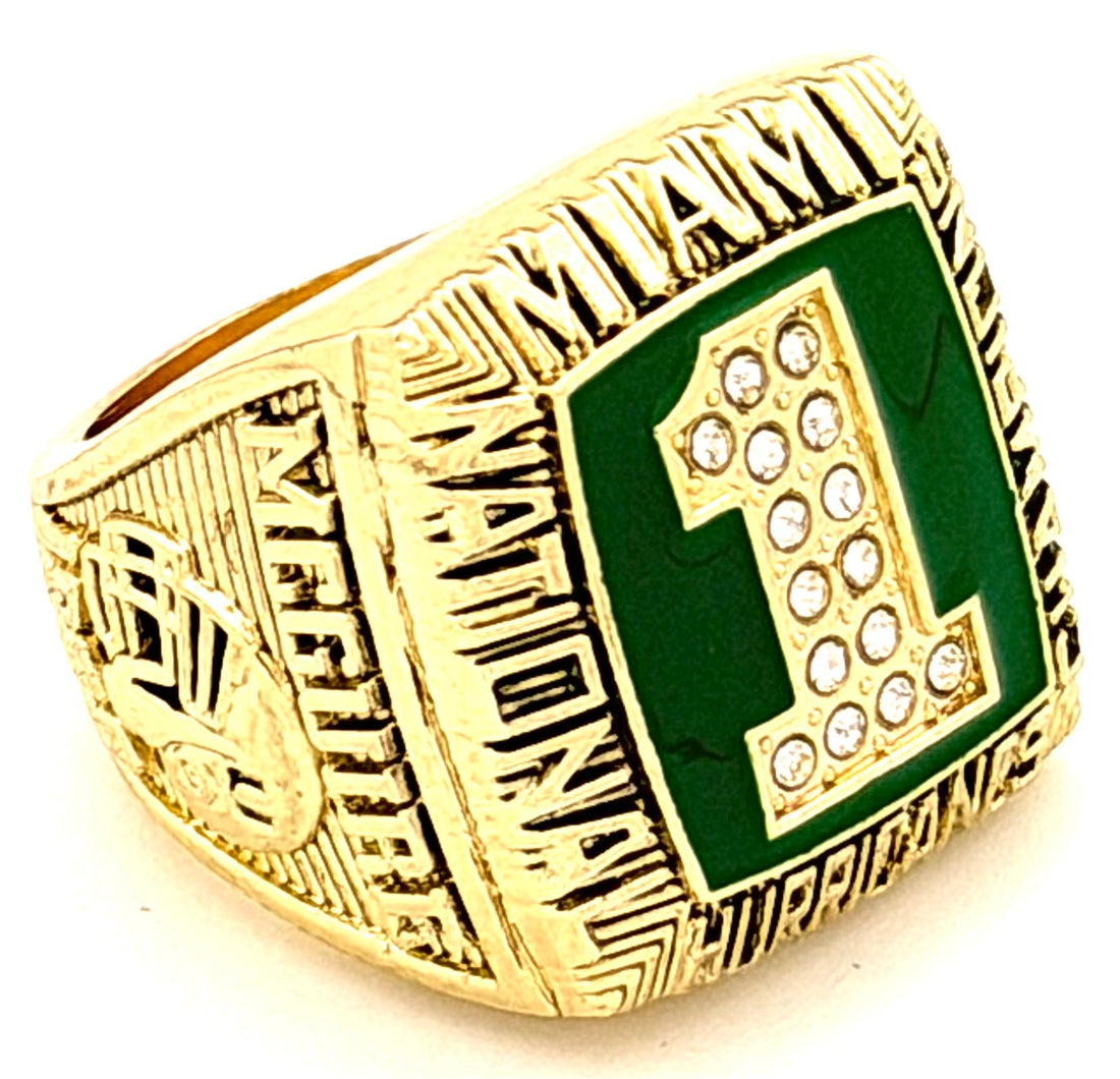 NCAA / 1989 Miami Hurricanes Championship Ring